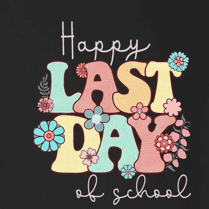 Happy Last Day of School Teacher Student Graduation Toddler Long Sleeve Shirt