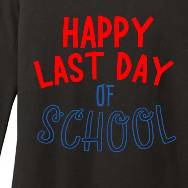 Happy Last Day Of School Summer Vacation Womens CVC Long Sleeve Shirt