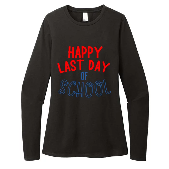 Happy Last Day Of School Summer Vacation Womens CVC Long Sleeve Shirt