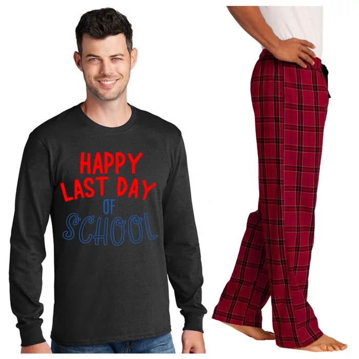 Happy Last Day Of School Summer Vacation Long Sleeve Pajama Set