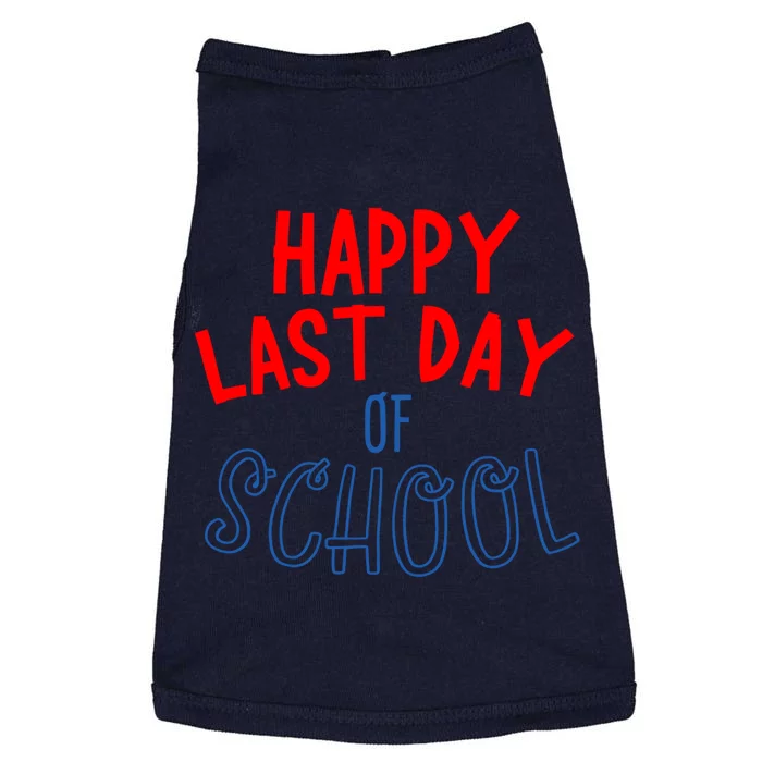 Happy Last Day Of School Summer Vacation Doggie Tank