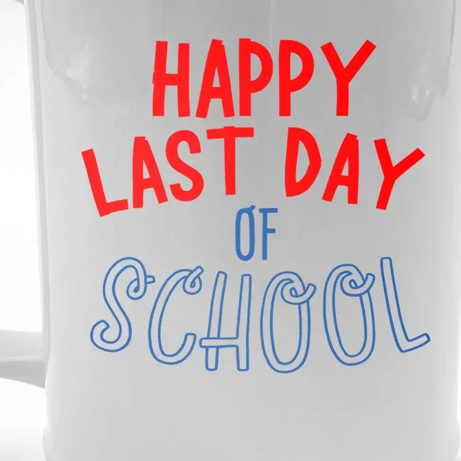 Happy Last Day Of School Summer Vacation Front & Back Beer Stein