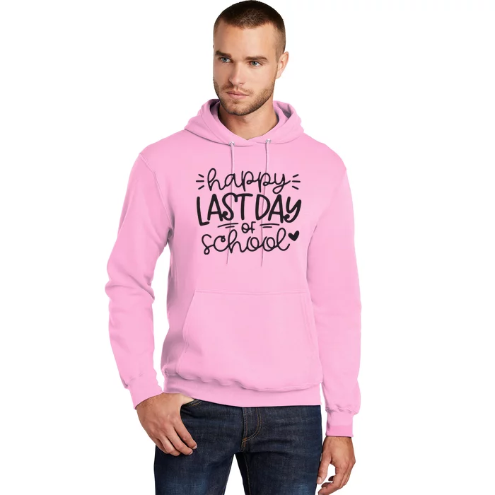 Happy Last Day Of School Teacher Student Graduation Hoodie