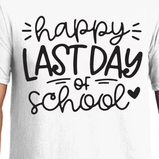 Happy Last Day Of School Teacher Student Graduation Pajama Set