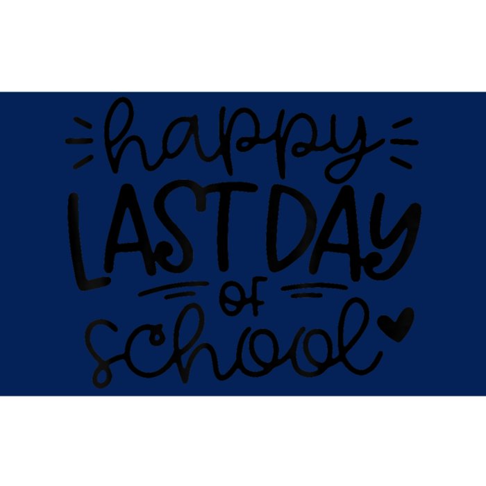 Happy Last Day Of School Teacher Student Graduation Bumper Sticker