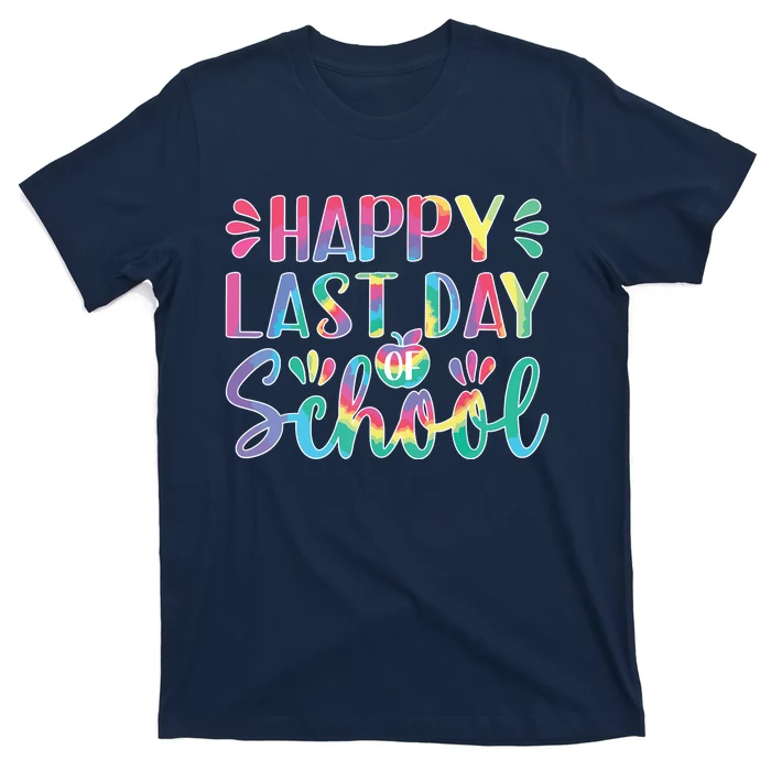 Happy Last Day Of School Shirts Teacher KidStudent Graduation T-Shirt