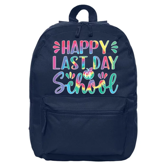 Happy Last Day Of School Shirts Teacher KidStudent Graduation 16 in Basic Backpack