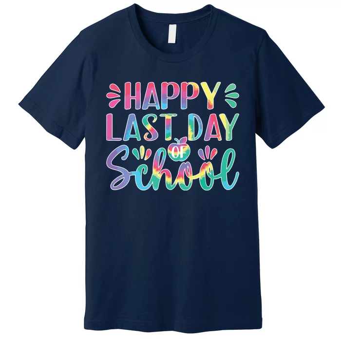 Happy Last Day Of School Shirts Teacher KidStudent Graduation Premium T-Shirt