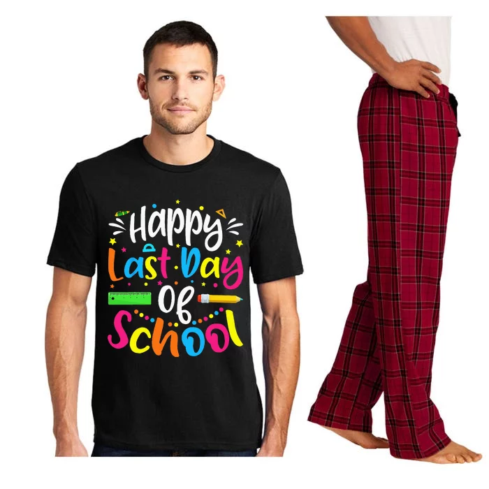 Happy Last Day of School Teacher Student Graduation Pajama Set