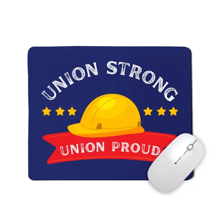 Happy Labor Day Design Union Worker Mousepad