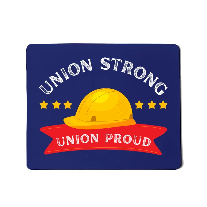 Happy Labor Day Design Union Worker Mousepad