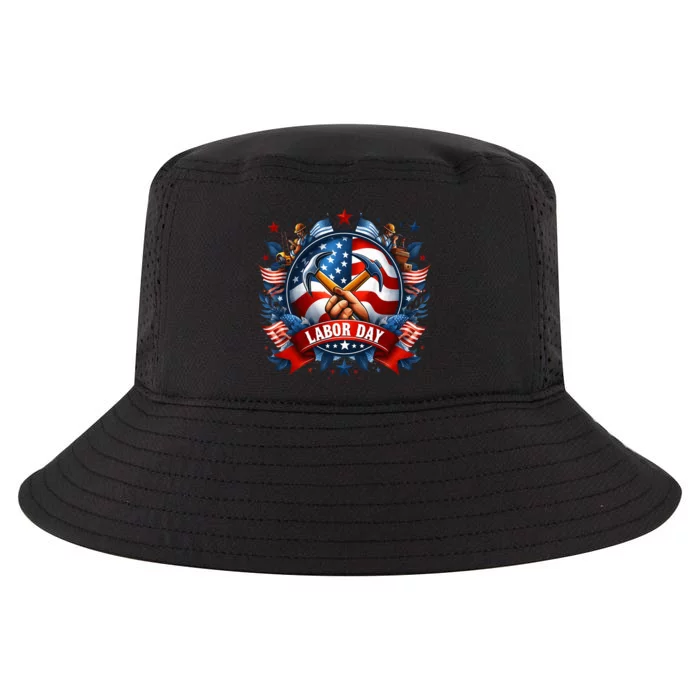 Happy Labor Day Patriot Happy Labor Day Cool Comfort Performance Bucket Hat