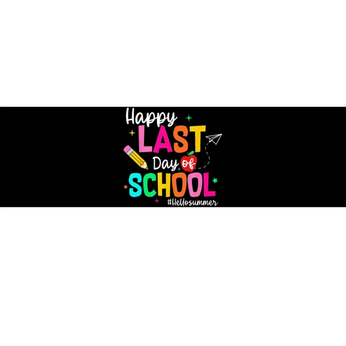 Happy Last Day of School Graduation Teacher Student Bumper Sticker