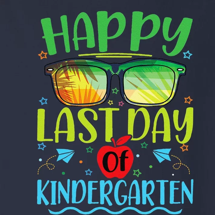 Happy Last Day Of Kindergarten Teacher Student Summer Toddler Long Sleeve Shirt