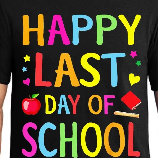 Happy Last Day Of School Funny End Of Year Teacher Student Pajama Set