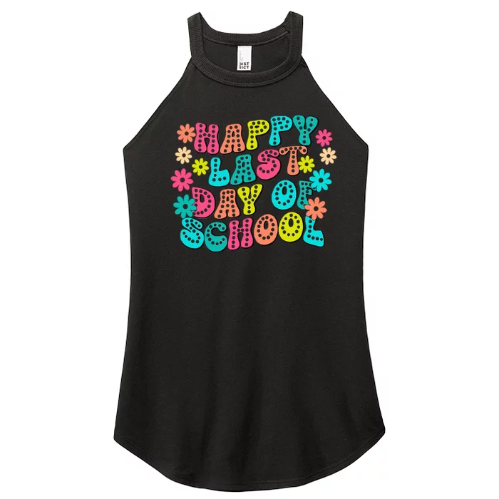 Happy Last Day Of School Women’s Perfect Tri Rocker Tank