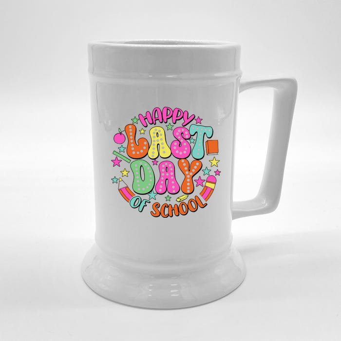 Happy Last Day Of School Front & Back Beer Stein