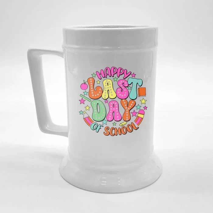 Happy Last Day Of School Front & Back Beer Stein