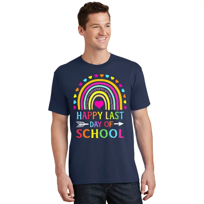 Happy Last Day Of School Teacher Student Graduation T-Shirt