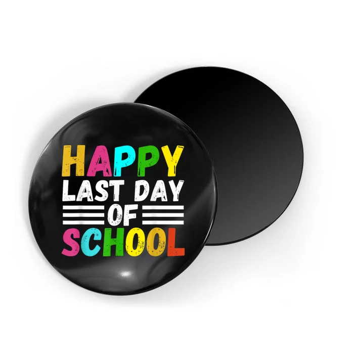 Happy Last Day Of School Teacher Student GraduationSchool Magnet