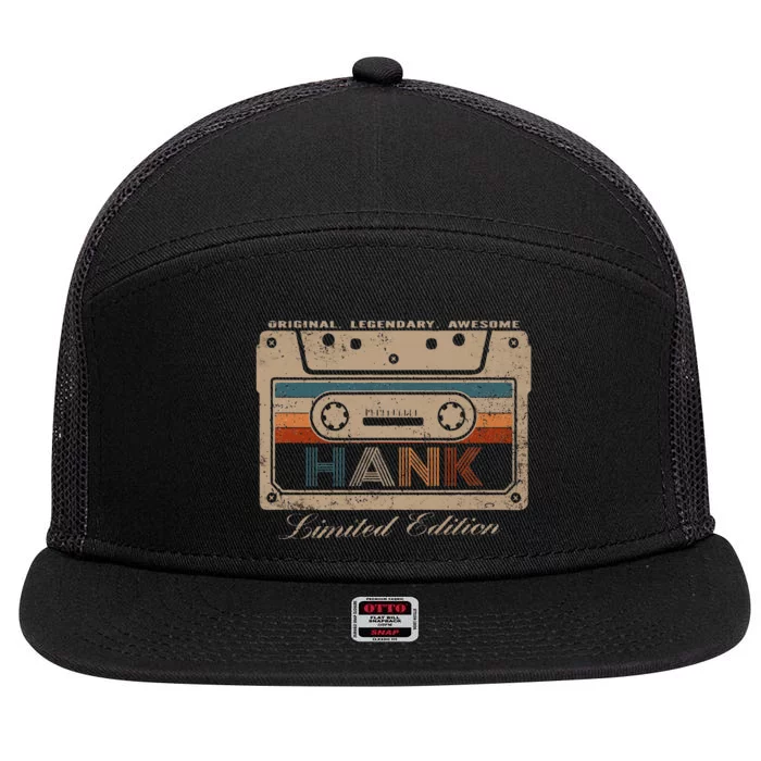 Hank Limited Edition Cassette 7 Panel Mesh Trucker Snapback Hat