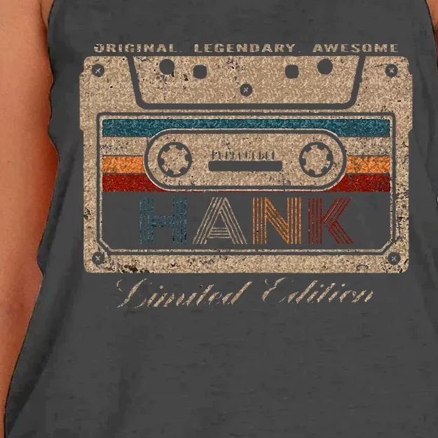 Hank Limited Edition Cassette Women's Knotted Racerback Tank