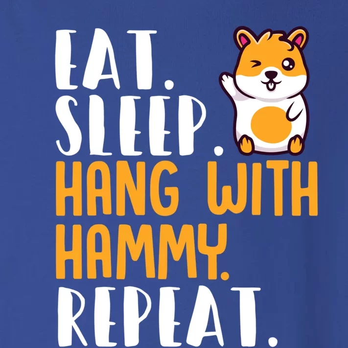 Hamster Lover Eat Sleep Hang With Hammy Repeat Hamster Gift Toddler Long Sleeve Shirt