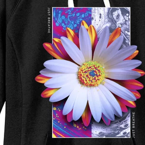 Holographic Lily Flower Women's Fleece Hoodie