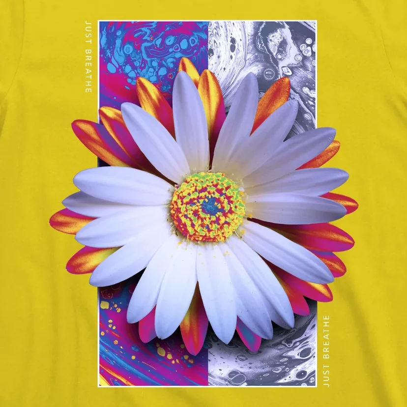 Holographic Lily Flower T-Shirt