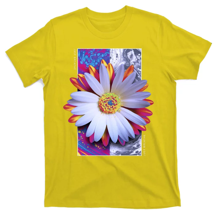 Holographic Lily Flower T-Shirt