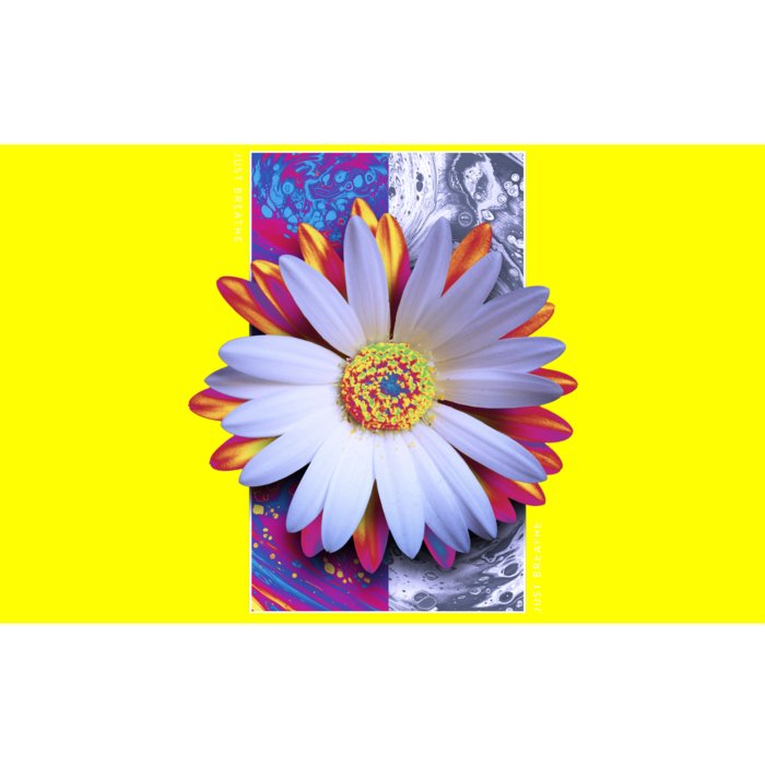 Holographic Lily Flower Bumper Sticker