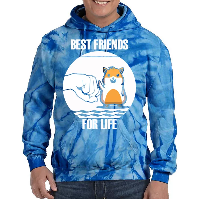 Hamster Lover Gift Tie Dye Hoodie