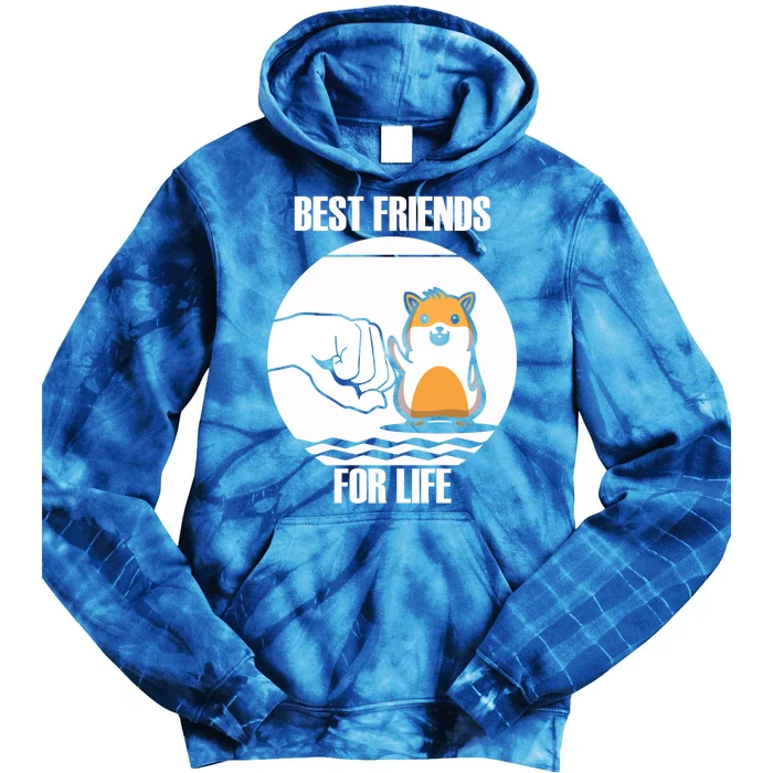 Hamster Lover Gift Tie Dye Hoodie