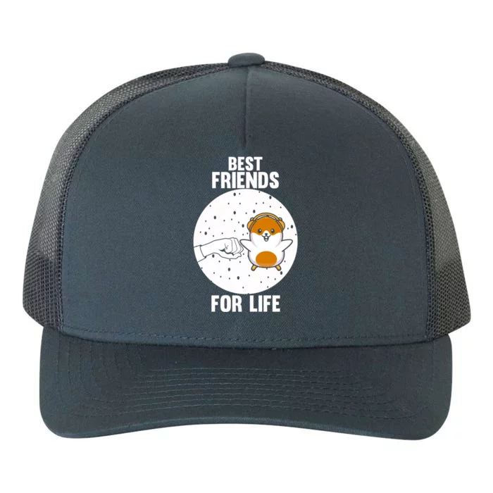 Hamster Lover Gift Yupoong Adult 5-Panel Trucker Hat