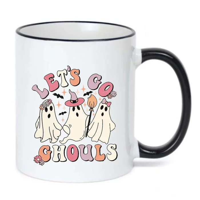 Halloween LetS Go Ghouls Black Color Changing Mug