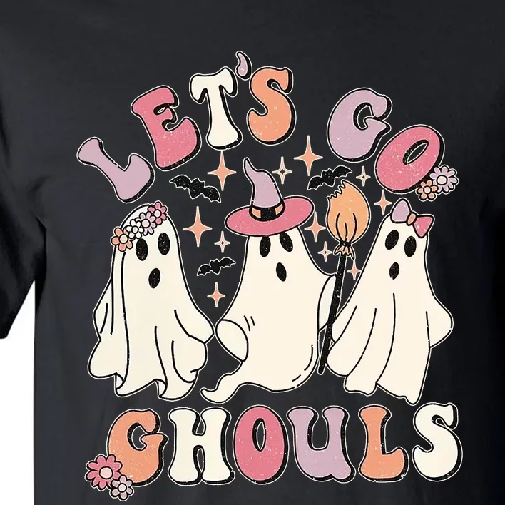 Halloween LetS Go Ghouls Tall T-Shirt