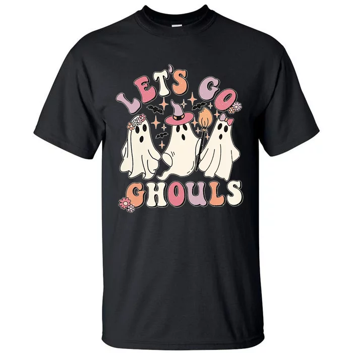 Halloween LetS Go Ghouls Tall T-Shirt