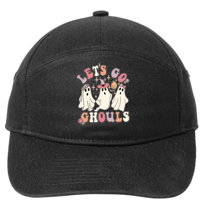 Halloween LetS Go Ghouls 7-Panel Snapback Hat