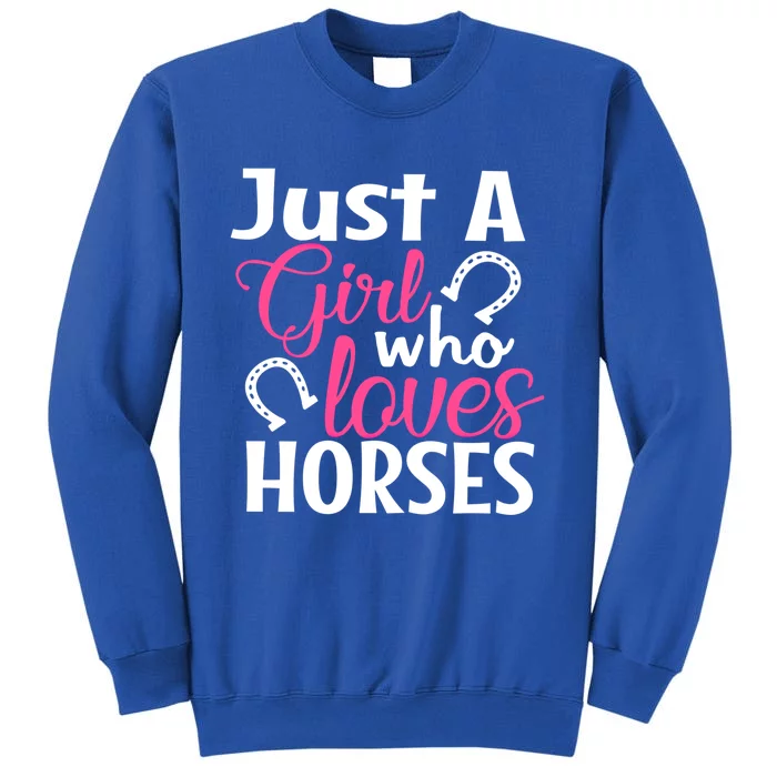 Horse Lover Gift Equestrian Cow Farmer Country Ladies Gift Tall Sweatshirt