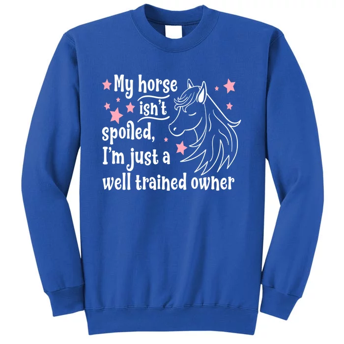 Horse Lover Gift Equestrian Cow Farmer Country Ladies Meaningful Gift Sweatshirt