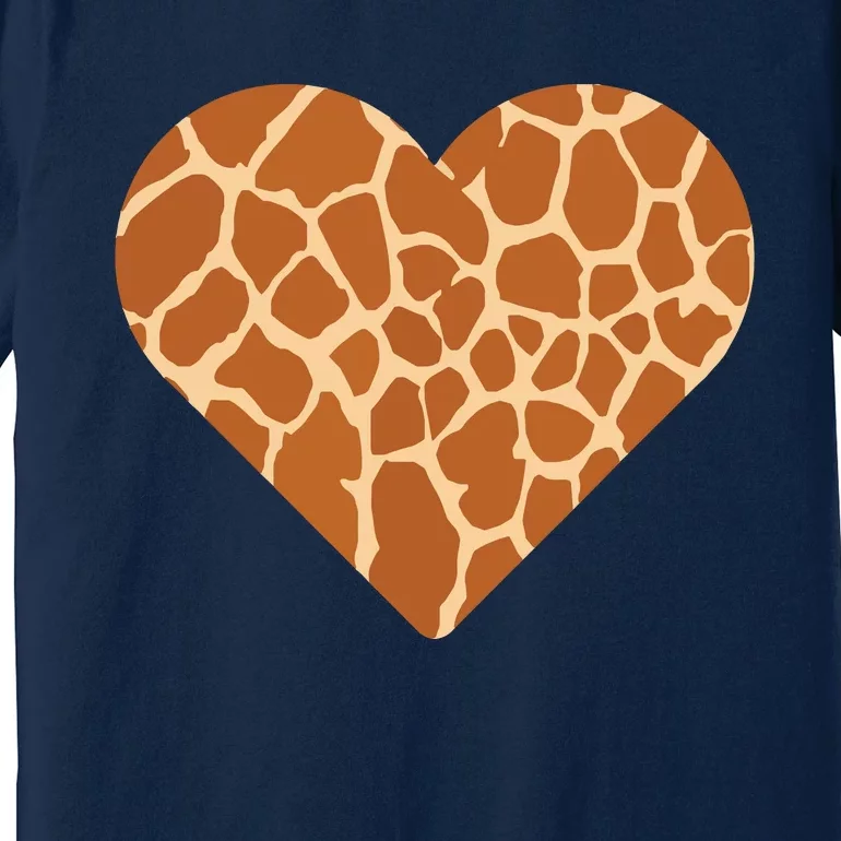 Heart Love Giraffes Gifts Premium T-Shirt