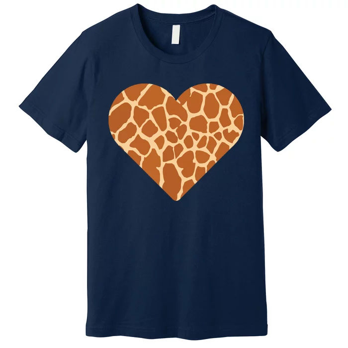 Heart Love Giraffes Gifts Premium T-Shirt