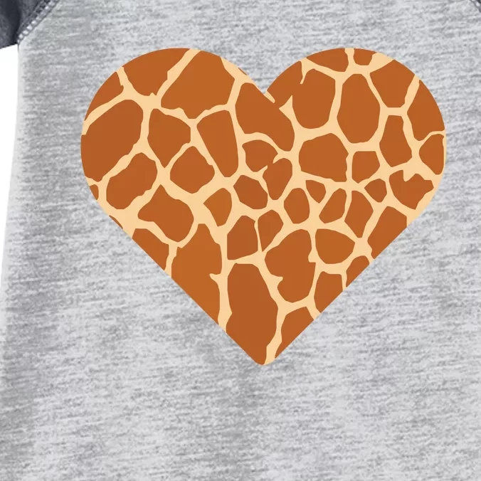 Heart Love Giraffes Gifts Infant Baby Jersey Bodysuit