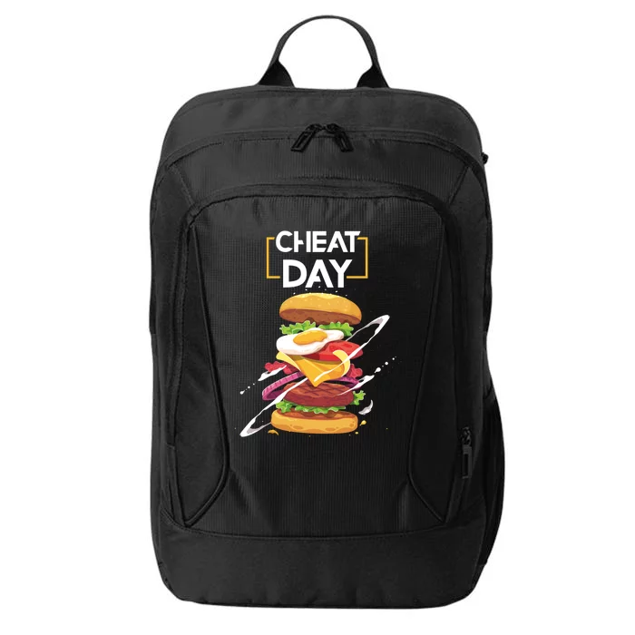 Hamburger Lover Gift Fast Food Gym Workout Cheat Day Meaningful Gift City Backpack