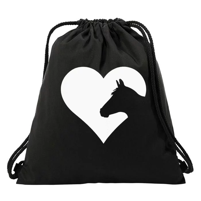 Horse lover gift for  who love horses Drawstring Bag