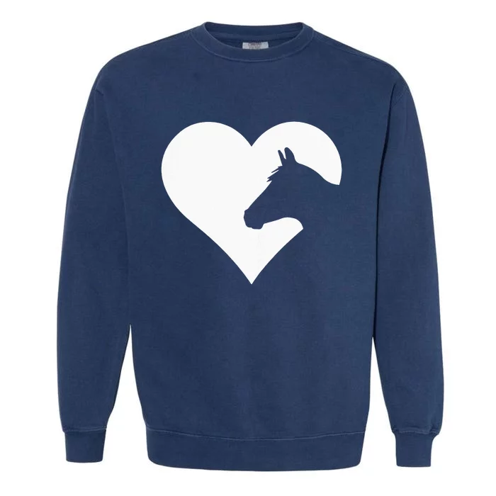 Horse lover gift for  who love horses Garment-Dyed Sweatshirt