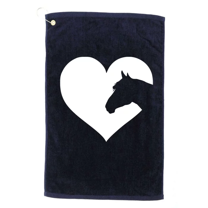 Horse Lover Gift For Women Who Love Horses Platinum Collection Golf Towel