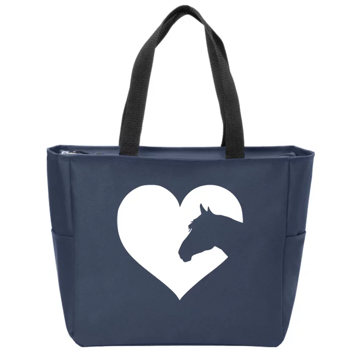 Horse Lover Gift For Women Who Love Horses Zip Tote Bag