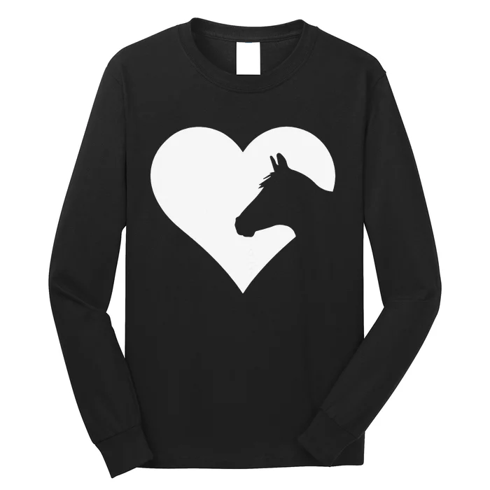 Horse Lover Gift For Who Love Horses Long Sleeve Shirt