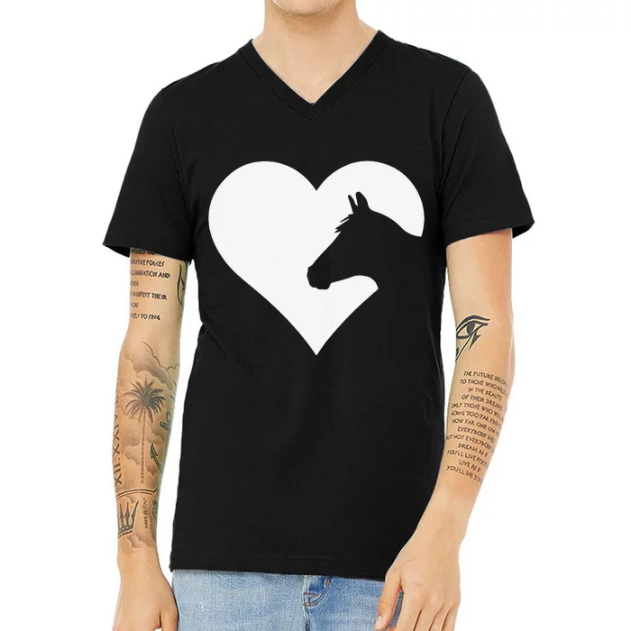 Horse Lover Gift For Who Love Horses V-Neck T-Shirt